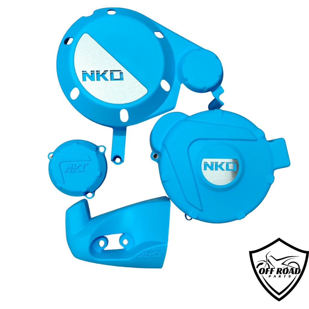 KIT PROTECTORES DE MOTOR AKT NKD MAS ENFRIADOR DE BUJIA