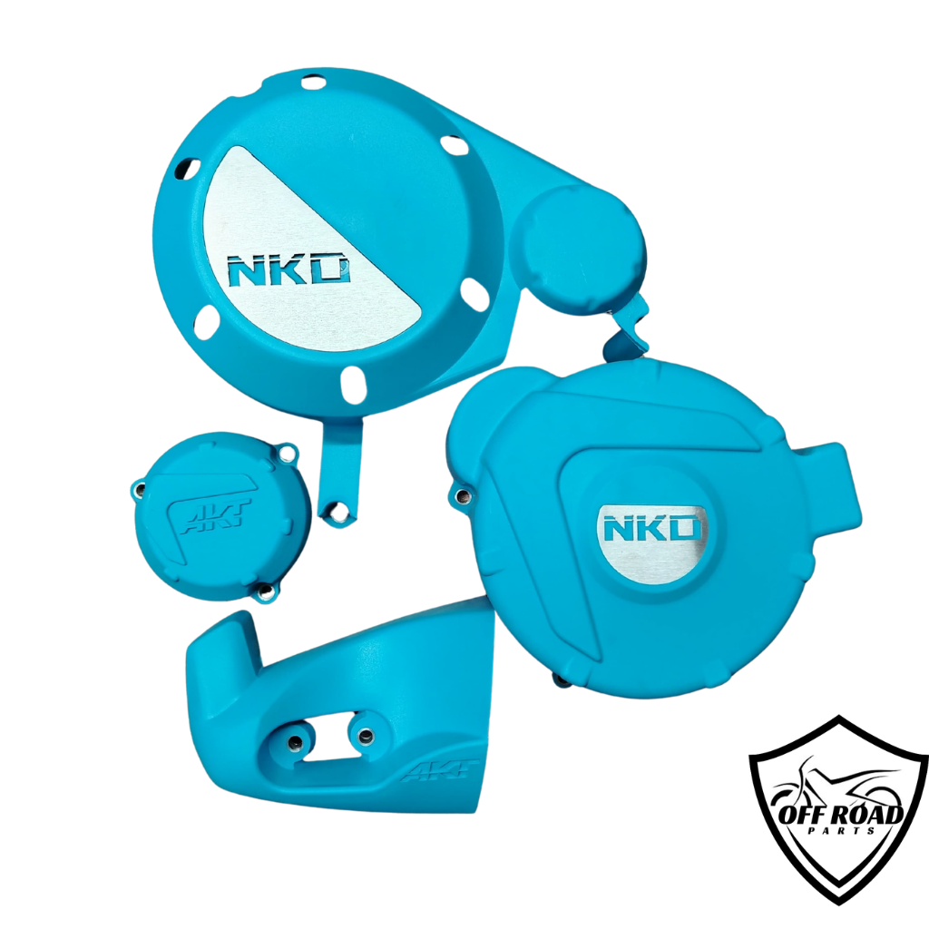 KIT PROTECTORES DE MOTOR AKT NKD MAS ENFRIADOR DE BUJIA