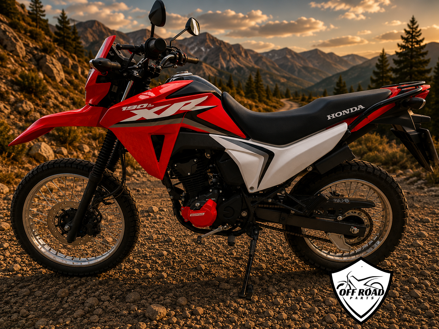 KIT PROTECTORES DE MOTOR HONDA XR190L