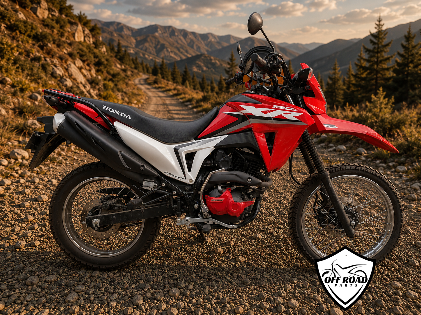 KIT PROTECTORES DE MOTOR HONDA XR190L