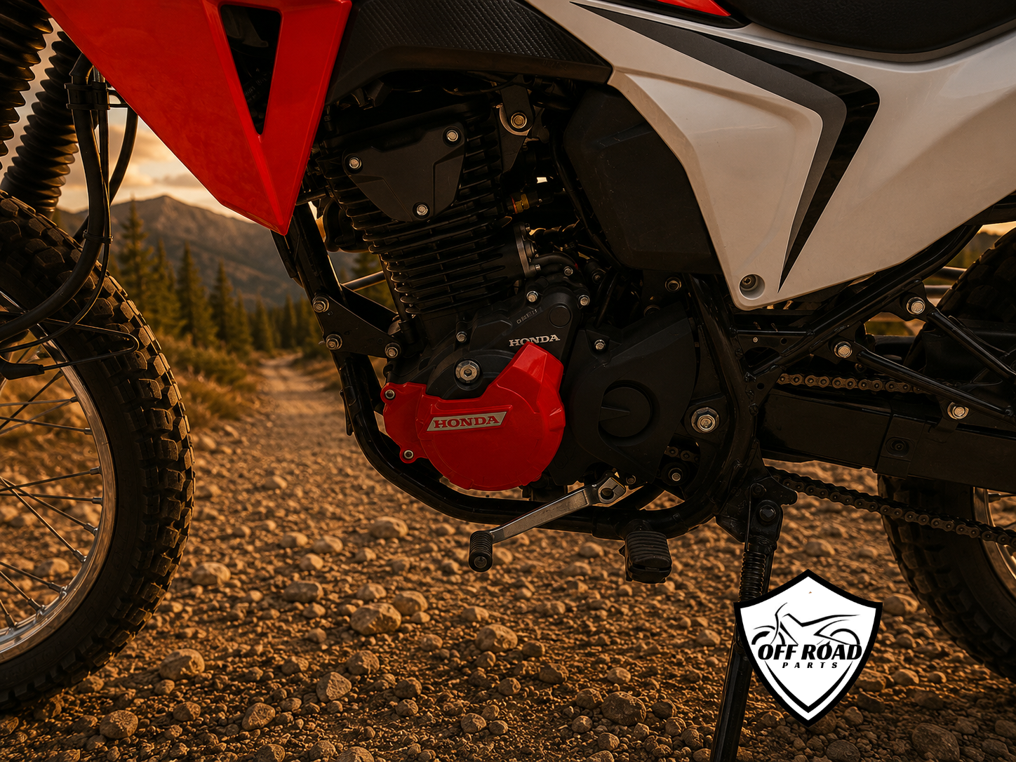 KIT PROTECTORES DE MOTOR HONDA XR190L